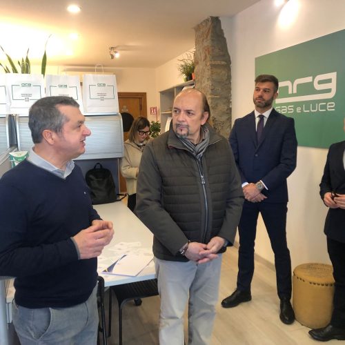 Inaugurazione 02_ da dx_Macorig, Fasano, Polo e Serena